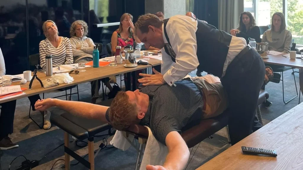 Polyvagal Chiropractor Dr. Don MacDonald teaching nervous system regulation